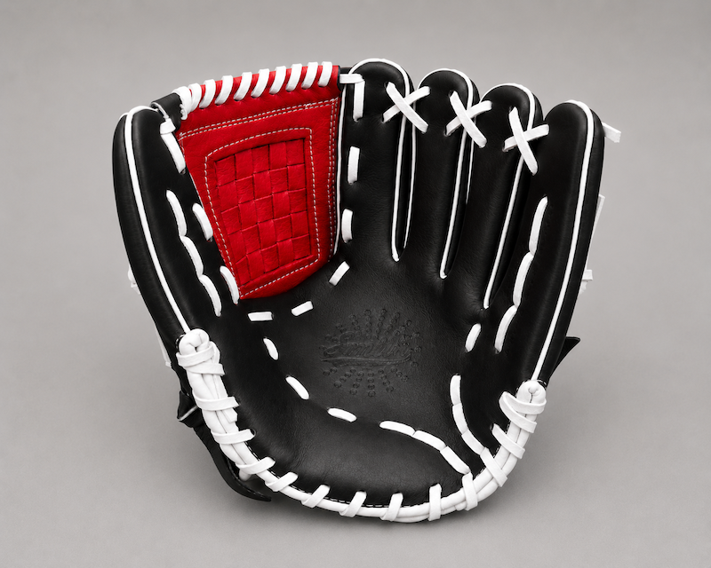 Smith FGBW-Black Red n White Baseball and Softball Glove