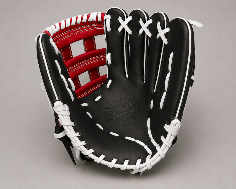 Smith FGHW-Black Red n White Baseball and Softball Glove