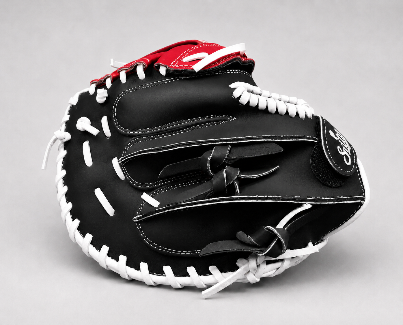 Smith SBCM-Black Red White (Softball Catchers Glove)