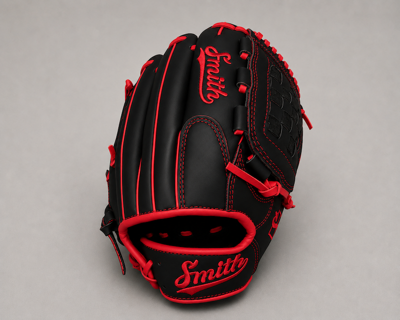 Smith FGBW-Black n Red Baseball and Softball Glove