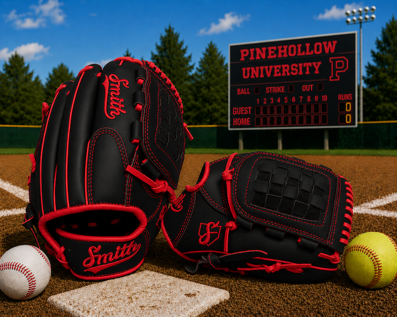Smith FGBW-Black n Red Baseball and Softball Glove