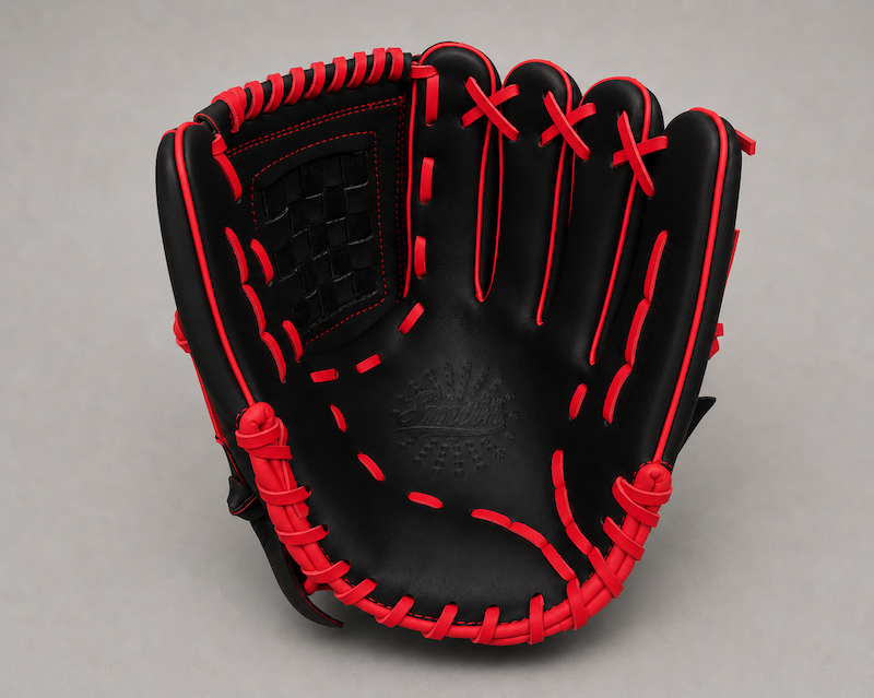 Smith FGBW-Black n Red Baseball and Softball Glove