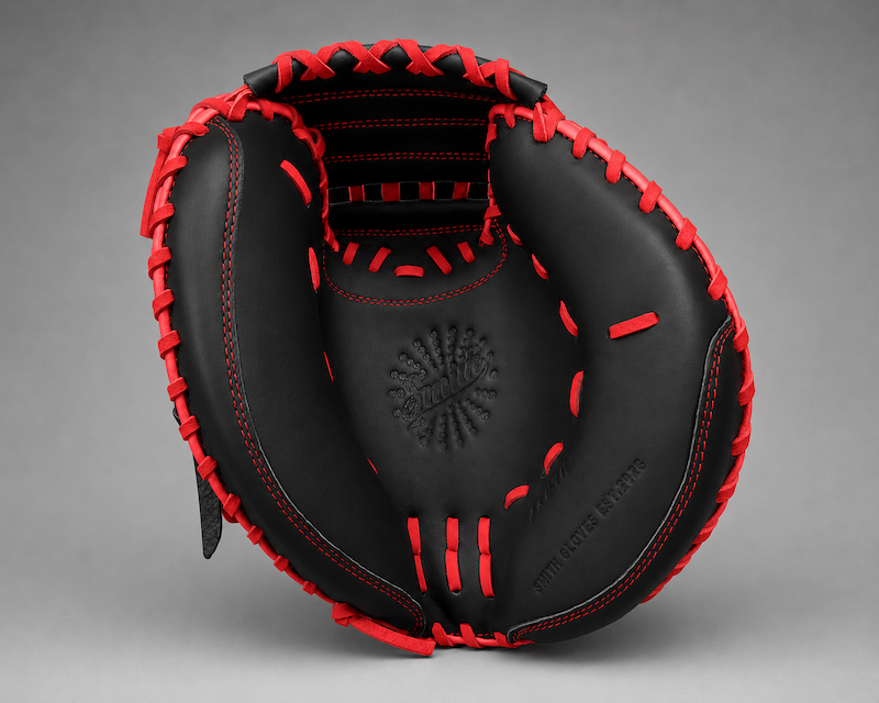 Smith BBCM-Black n Red (Baseball Catchers Glove)
