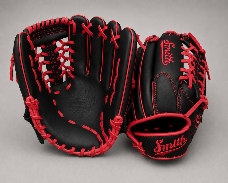 Smith FGNW-Black n Red Baseball and Softball Glove