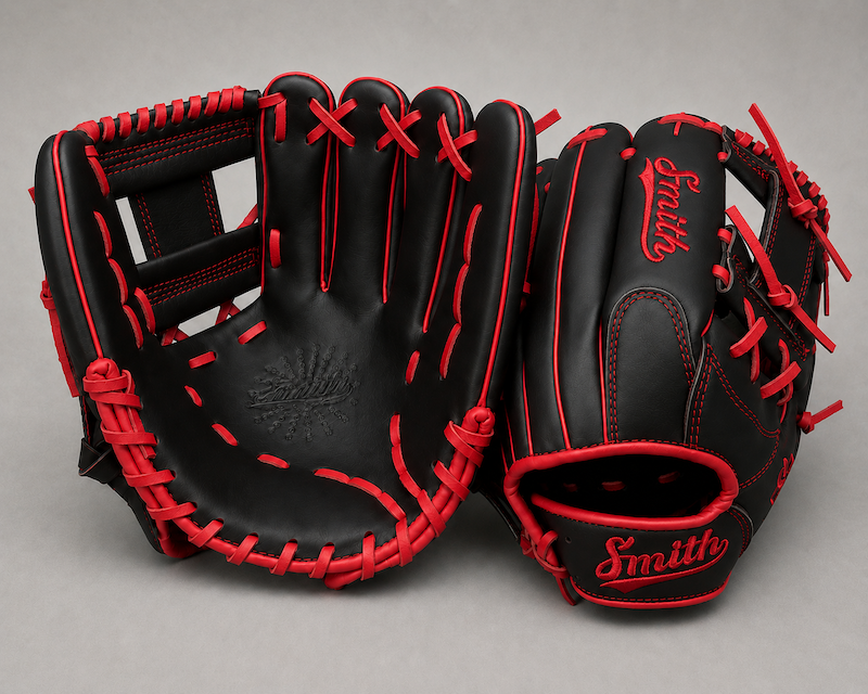 Smith FGIW-Black n Red Baseball and Softball Glove