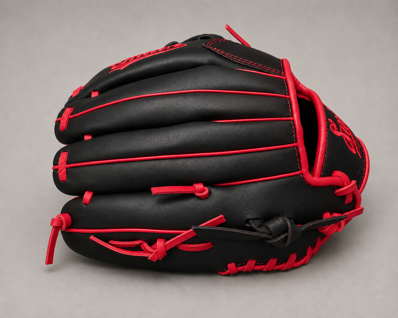 Smith FGHW-Black n Red Baseball and Softball Glove