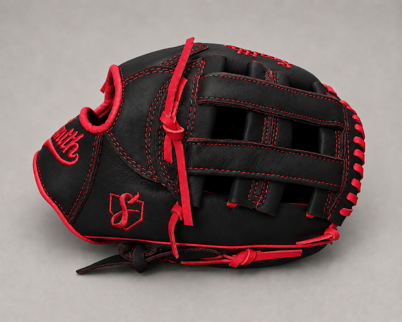 Smith FGHW-Black n Red Baseball and Softball Glove