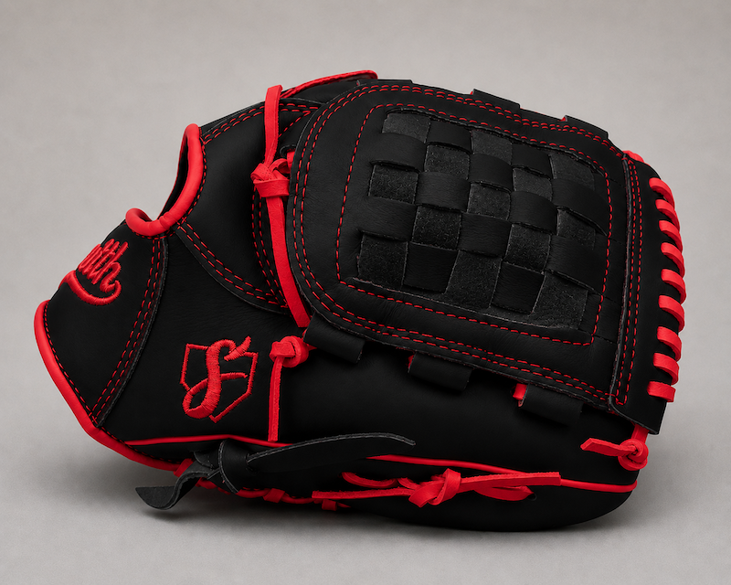 Smith FGBW-Black n Red Baseball and Softball Glove