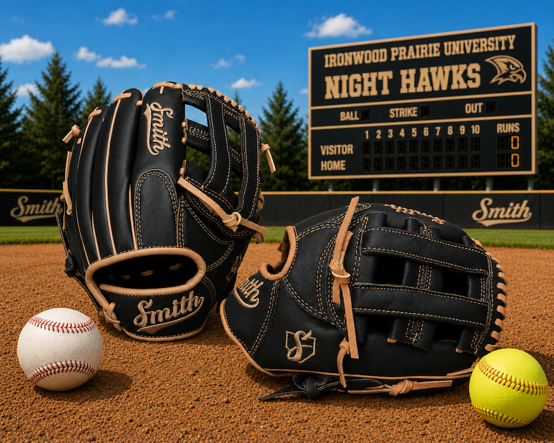 Smith FGHW-Black n Tan Baseball and Softball Glove