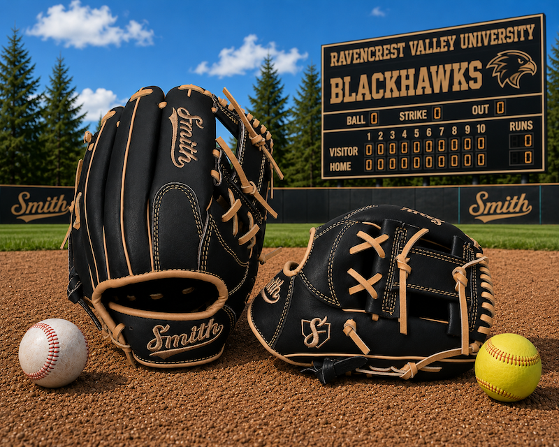 Smith FGIW-Black n Tan Baseball and Softball Glove