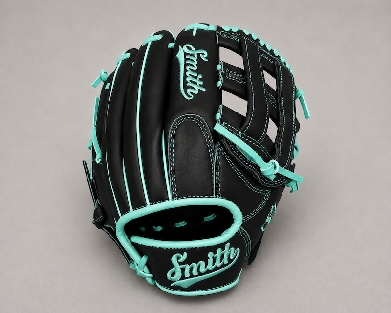 Smith FGHW-Black n Teal Baseball and Softball Glove