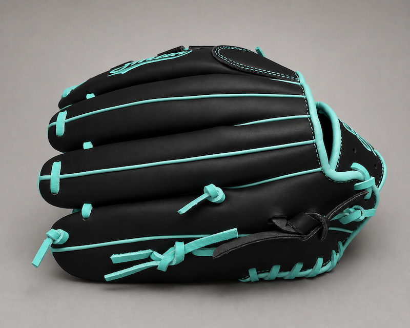 Smith FGBW-Black n Teal Baseball and Softball Glove
