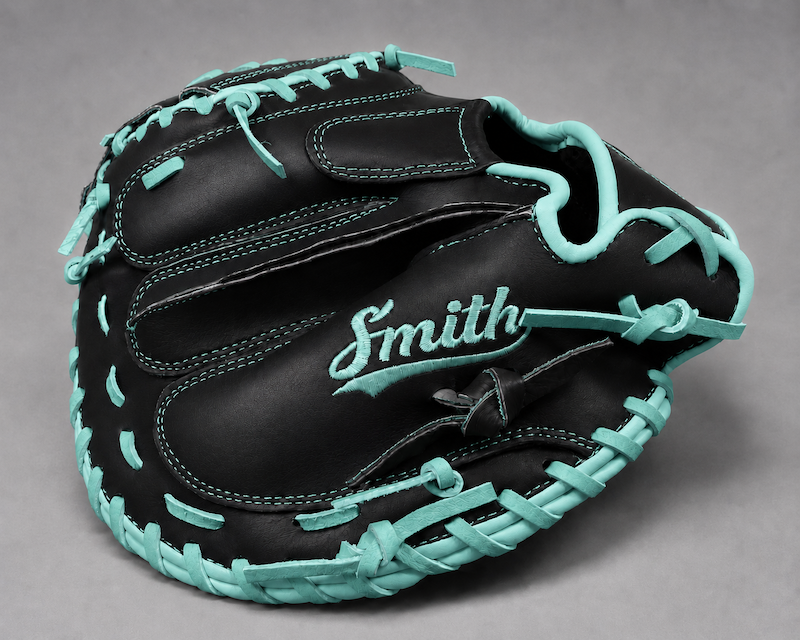 Smith BCM-Black n Teal (Baseball Catchers Mitt)
