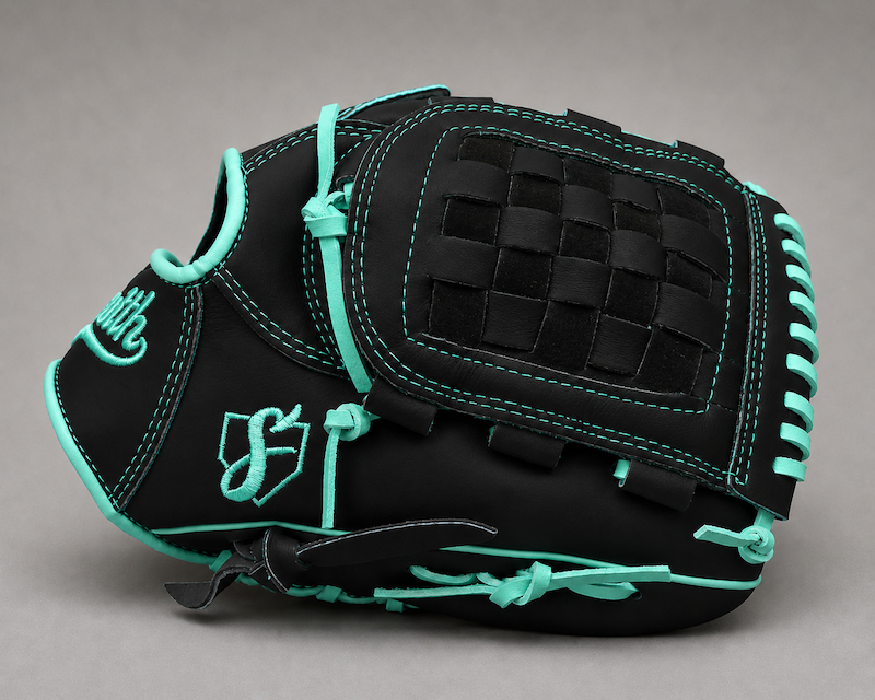 Smith FGBW-Black n Teal Baseball and Softball Glove
