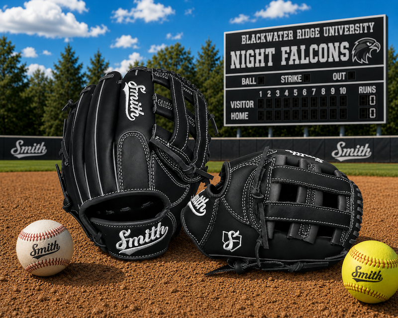 Smith FGHW-Black n White 2 Baseball and Softball Glove