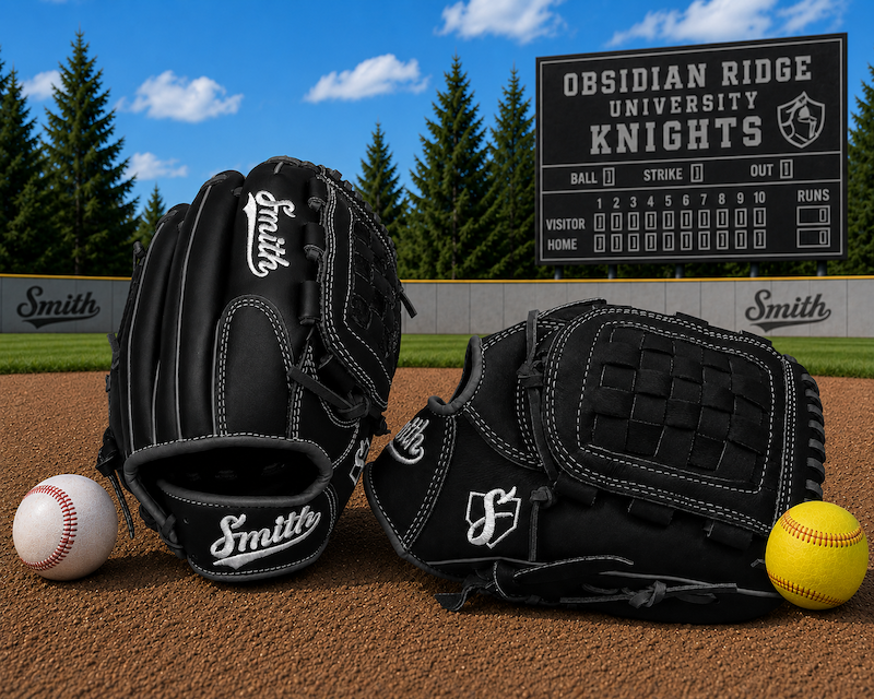 Smith FGBW-Black n White 2 Baseball and Softball Glove