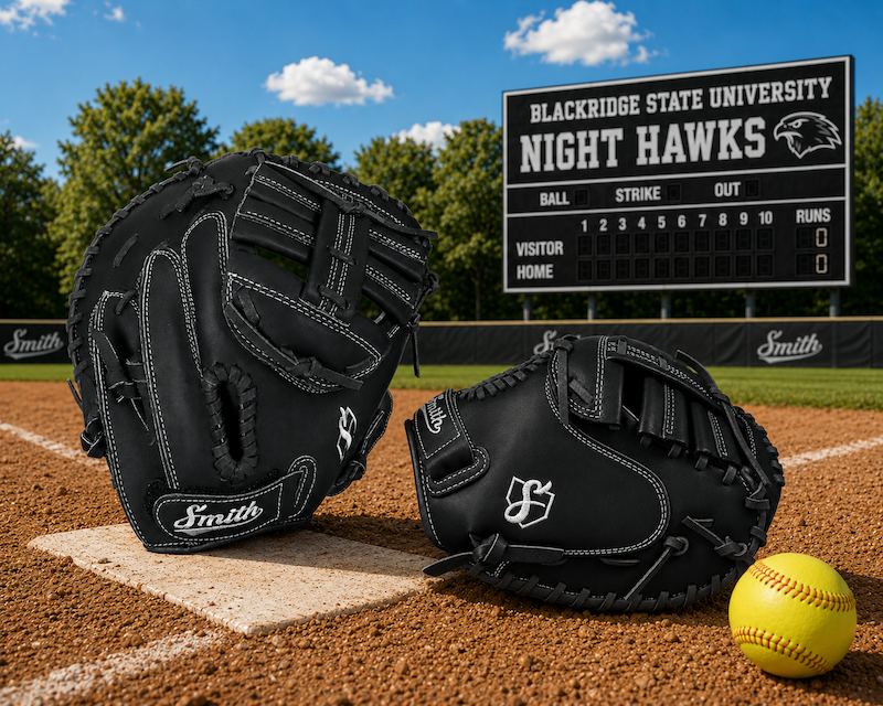 Smith SBCM-Black n White 2 (Softball Catchers Glove)