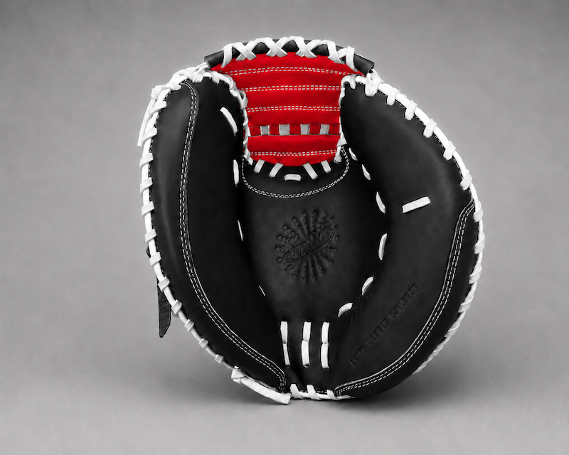 Smith BBCM-Black White Red (Baseball Catchers Glove)