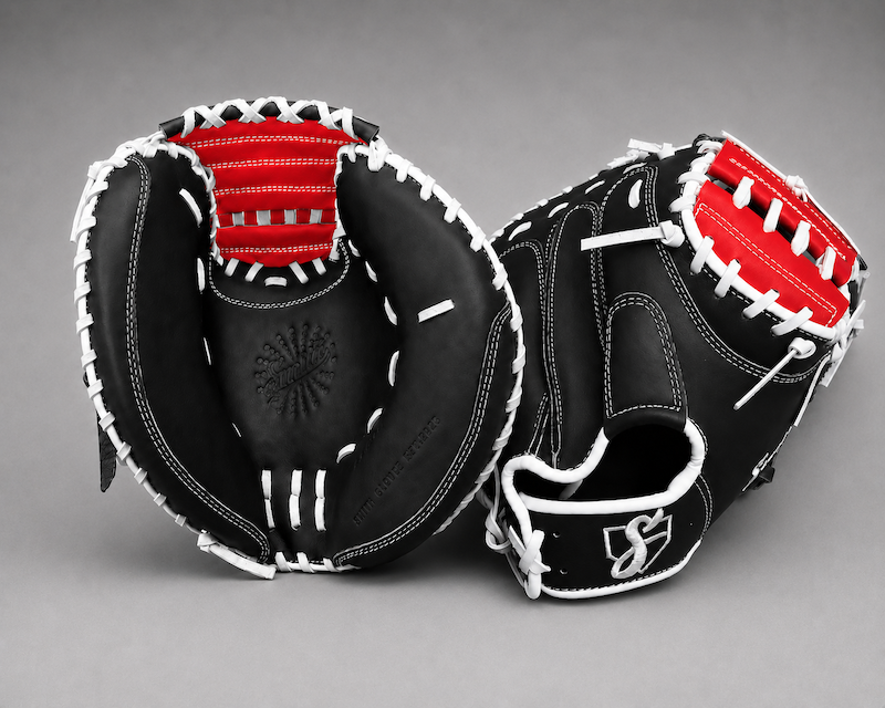 Smith BBCM-Black White Red (Baseball Catchers Glove)