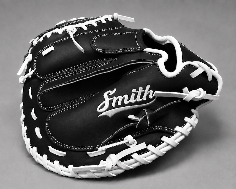 Smith BBCM-Black White Red (Baseball Catchers Glove)