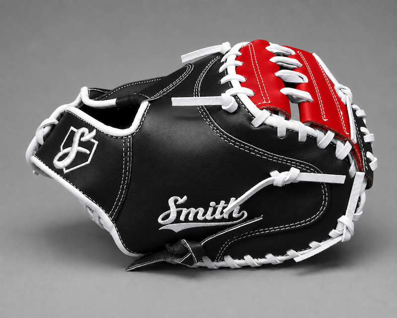 Smith BBCM-Black White Red (Baseball Catchers Glove)