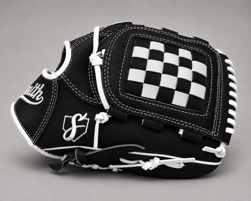 Smith FGBW-Black n White Checkerboard Baseball and Softball Glove