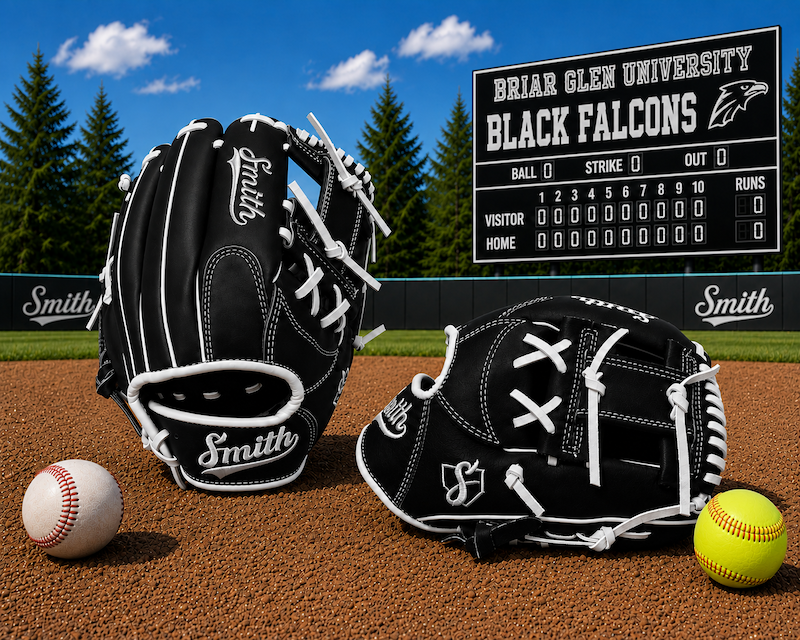 Smith FGIW-Black n White Baseball and Softball Glove