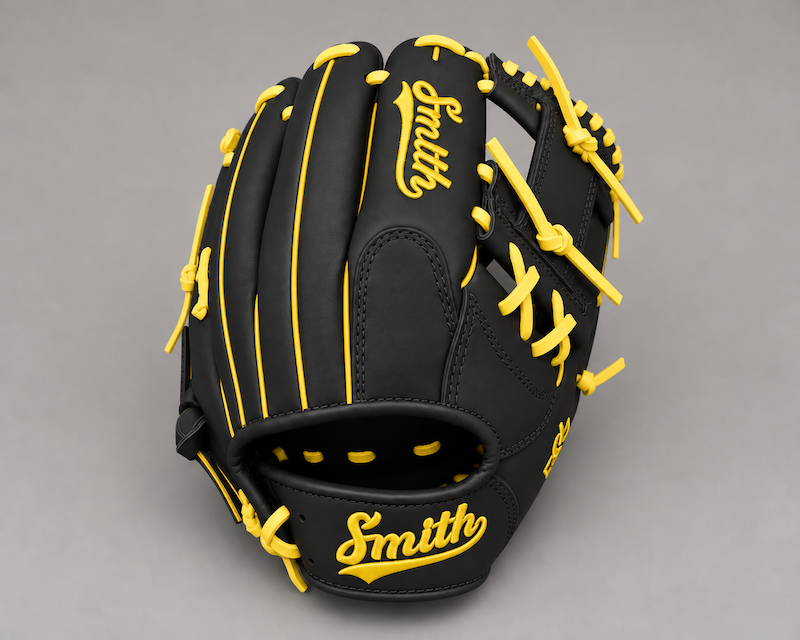 Smith FGIW-Black n Yellow Baseball and Softball Glove