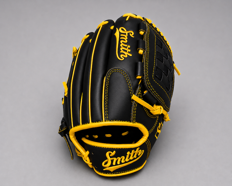 Smith FGBW-Black n Yellow Baseball and Softball Glove