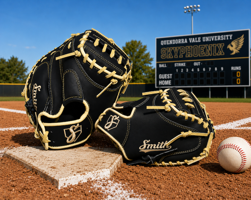 Smith BBCM-Black n Yellow (Baseball Catchers Glove)