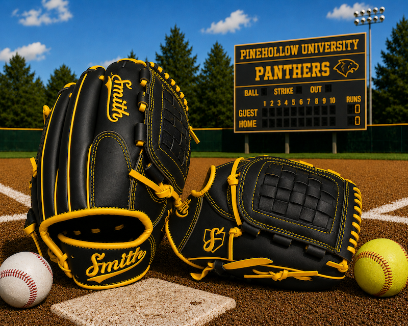 Smith FGBW-Black n Yellow Baseball and Softball Glove