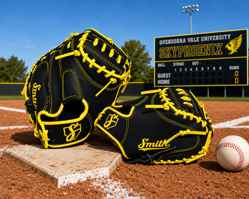 Smith BCM-Black n Yellow (Baseball Catchers Mitt)