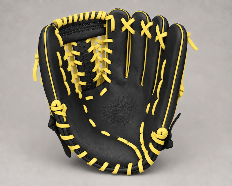Smith FGNW-Black n Yellow Baseball and Softball Glove