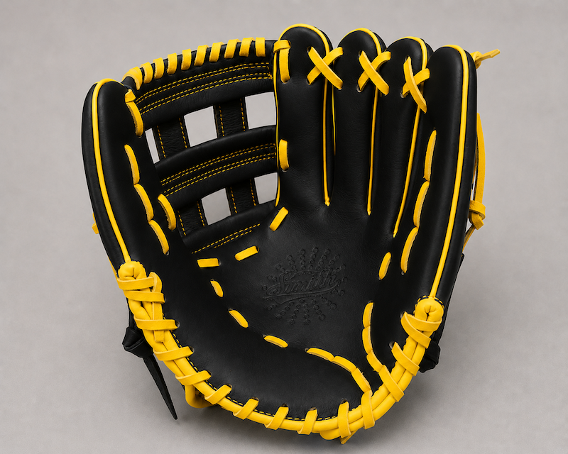 Smith FGHW-Black n Yellow Baseball and Softball Glove