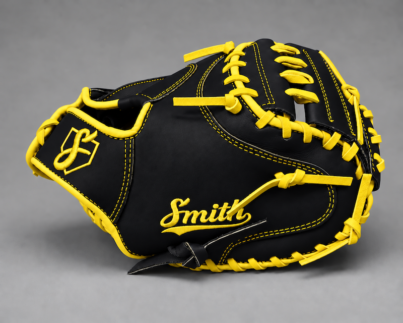 Smith BCM-Black n Yellow (Baseball Catchers Mitt)