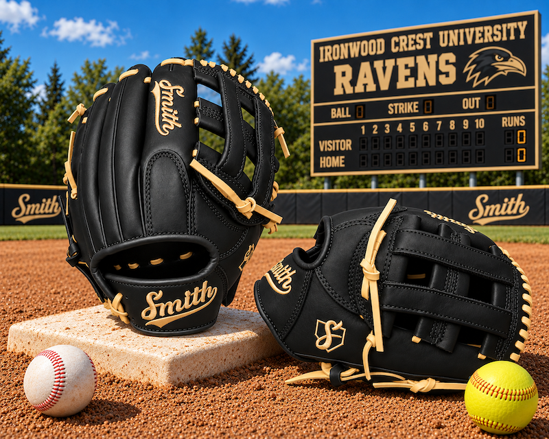 Smith FGHW-Black n Blonde Baseball and Softball Glove