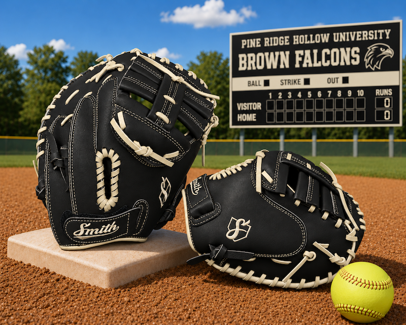 Smith SBCM-Black n Blonde (Softball Catchers Glove)