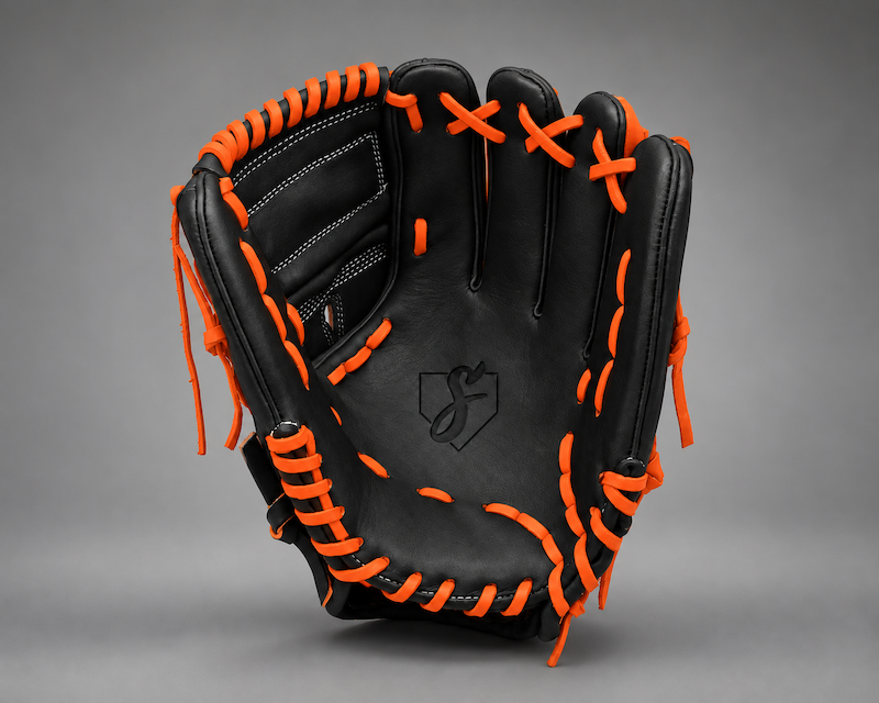 Smith FG2PW-Black n Orange Baseball and Softball Glove