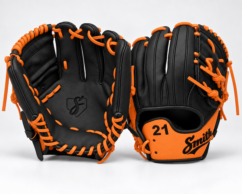 Smith FG2PW-V2-Black n Orange Baseball and Softball Glove
