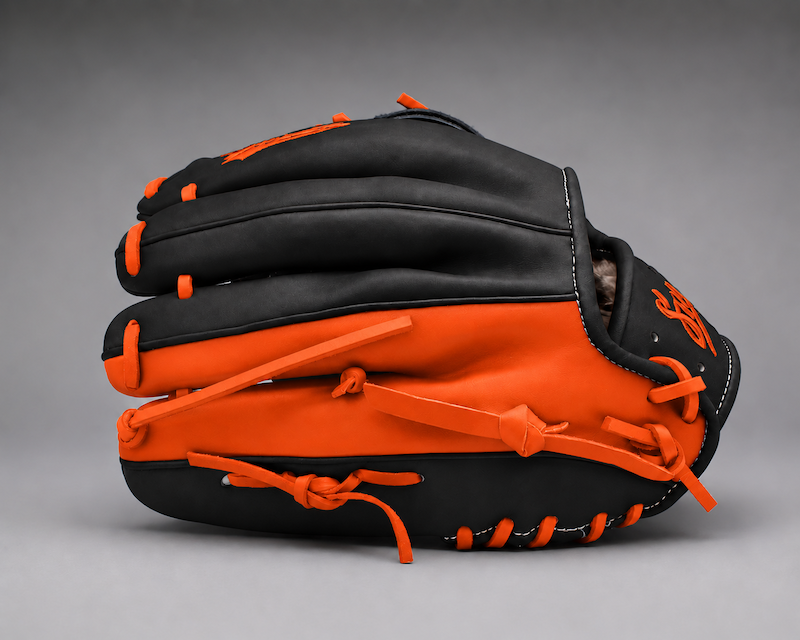 Smith FG2PW-Black n Orange Baseball and Softball Glove