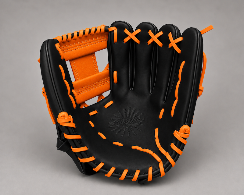 Smith FGIW-Black n Orange Web Baseball and Softball Glove