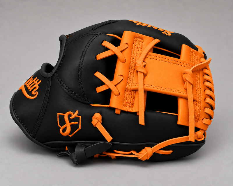 Smith FGIW-Black n Orange Web Baseball and Softball Glove