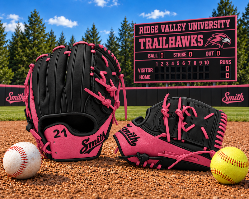 Smith FG2PW-V2-Black n Pink Baseball and Softball Glove