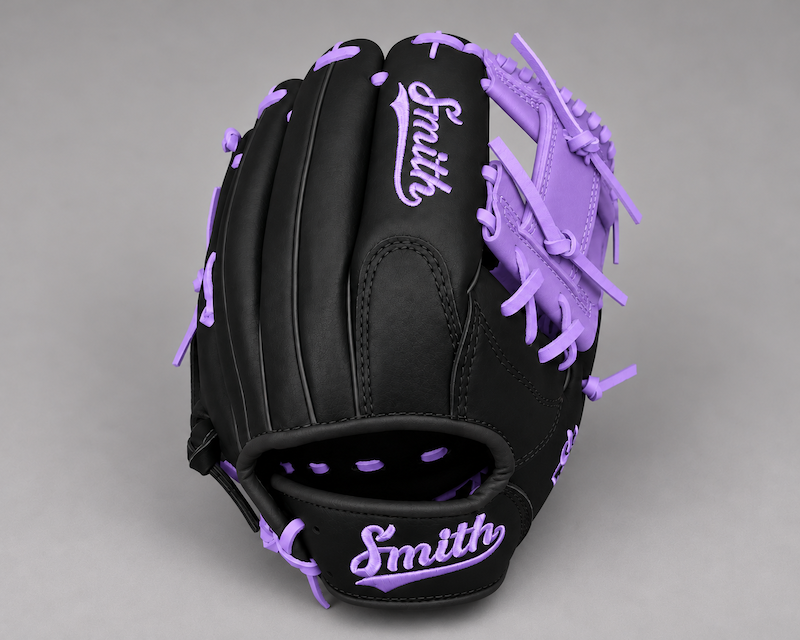 Smith FGIW-Black n Purple Web Baseball and Softball Glove