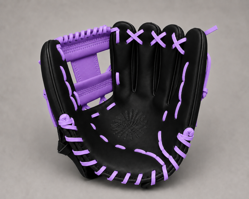 Smith FGIW-Black n Purple Web Baseball and Softball Glove