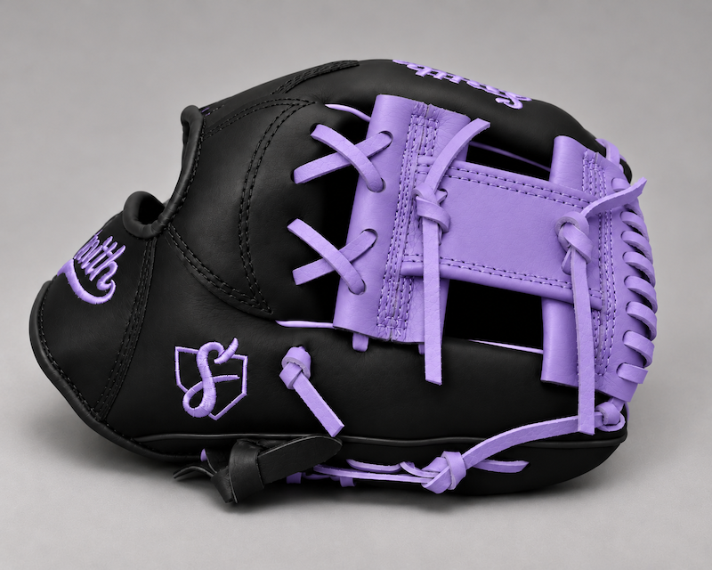 Smith FGIW-Black n Purple Web Baseball and Softball Glove