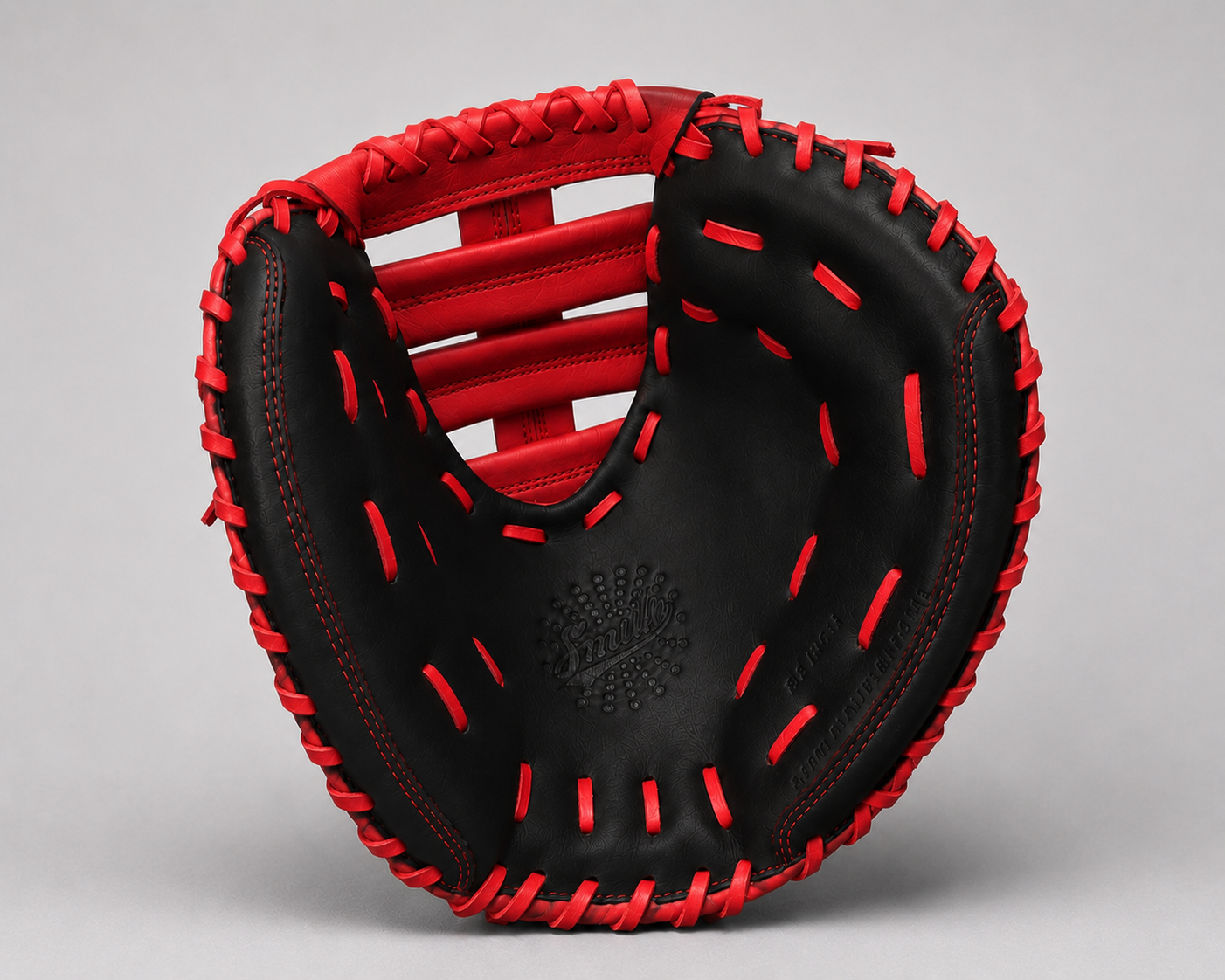 Smith SBCM-Black Red (Softball Catchers Glove)