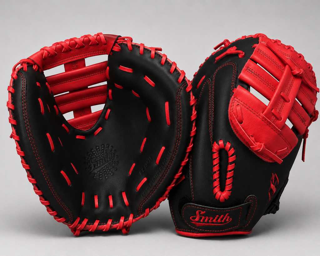 Smith SBCM-Black Red (Softball Catchers Glove)