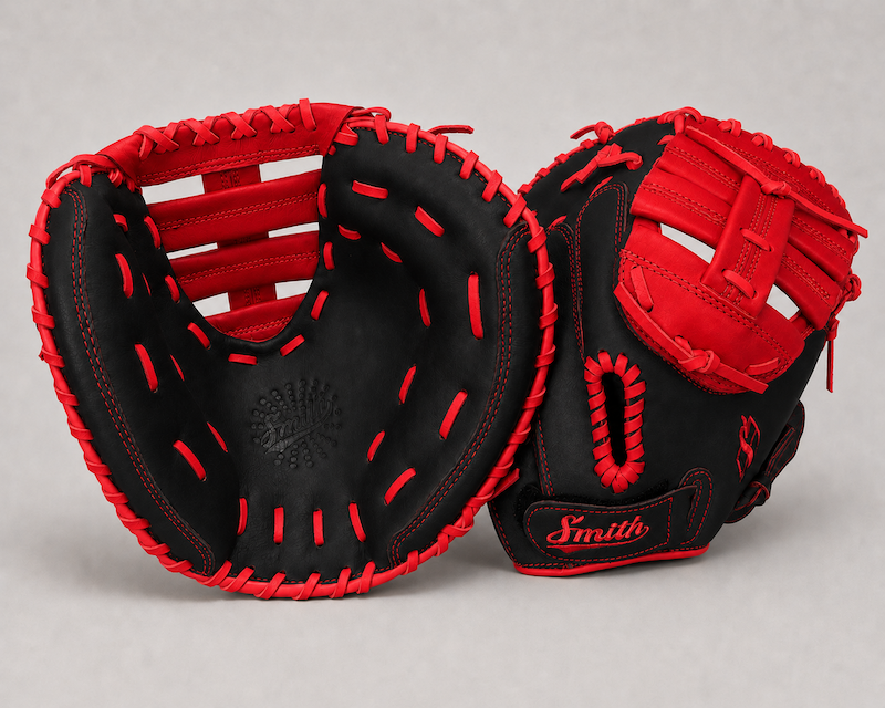 Smith SBCM-Black Red (Softball Catchers Glove)