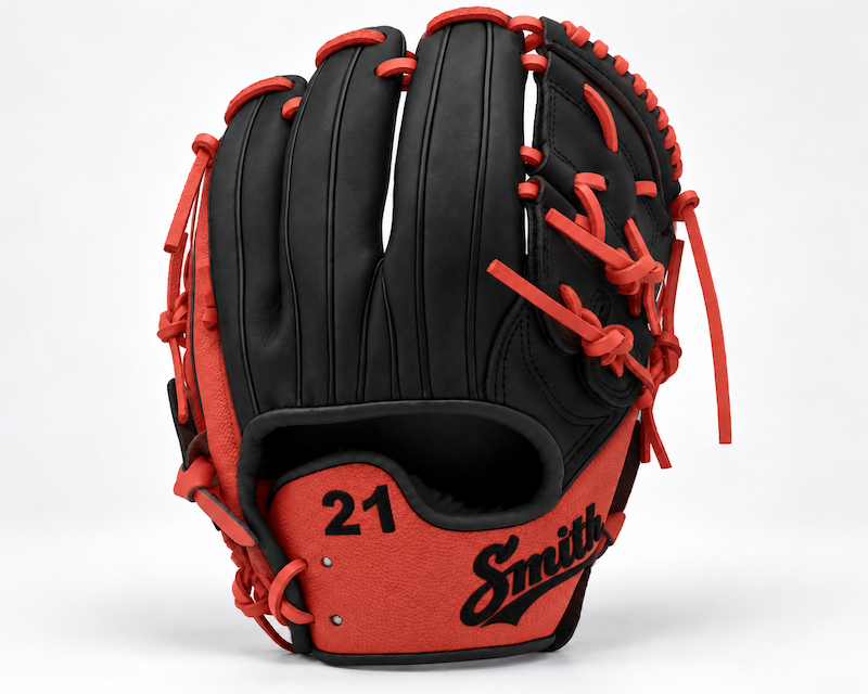 Smith FG2PW-V2-Black n Red Baseball and Softball Glove